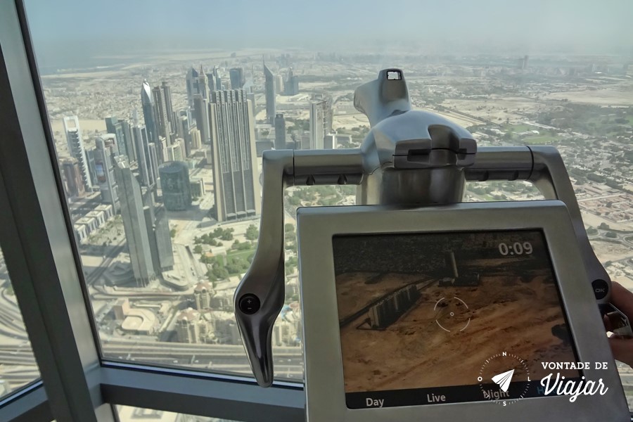 Dubai - Burj Al Khalifa - vista historica - centro ha 30 anos (foto do blog Vontade de Viajar)
