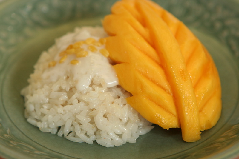 Manga com arroz doce minha sobremesa preferida
