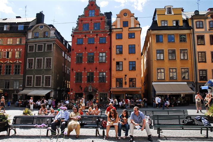 Praça Stortorget em Gamla Stan (foto: Wikimedia Commons)