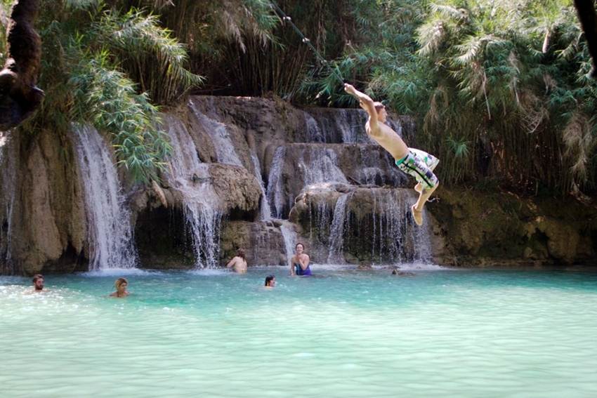 Luang Prabang - Cachoeira de Kuang Si