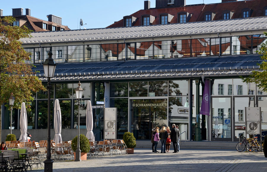 Viktualienmarkt - Schrannenhalle galeria gourmet Munique - Foto Matthias Kling