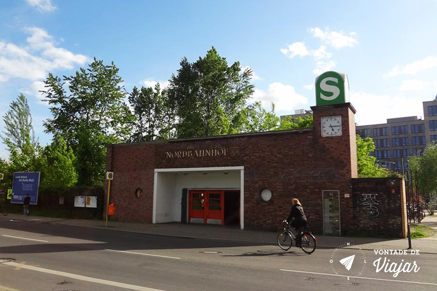 Estacoes fantasmas de Berlim - Nordbahnhof perto da Bernauer Strasse