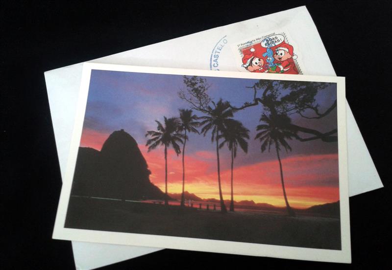 Viajante Secreto - Amigo oculto de cartao postal - Rio de Janeiro