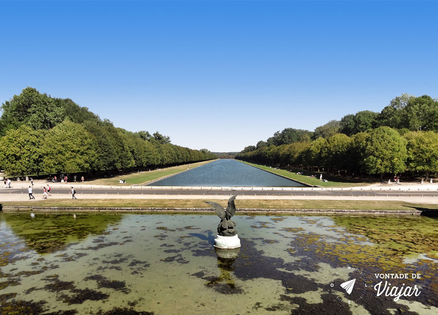 Palacios nos arredores de Paris - Jardim de Fontainebleau