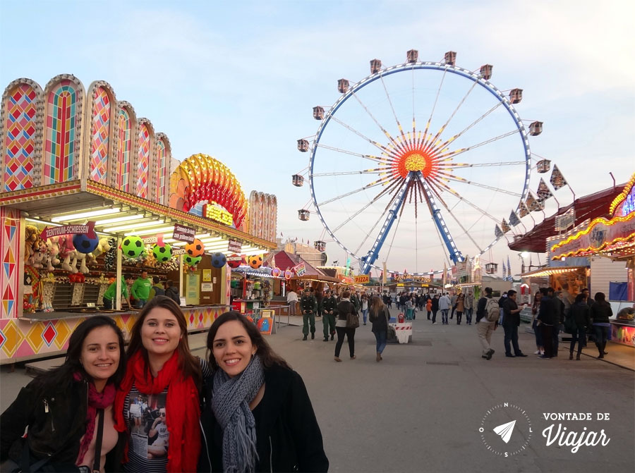 Festival de primavera na Alemanha - Parque de diversoes em Munique - foto do blog Vontade de Viajar