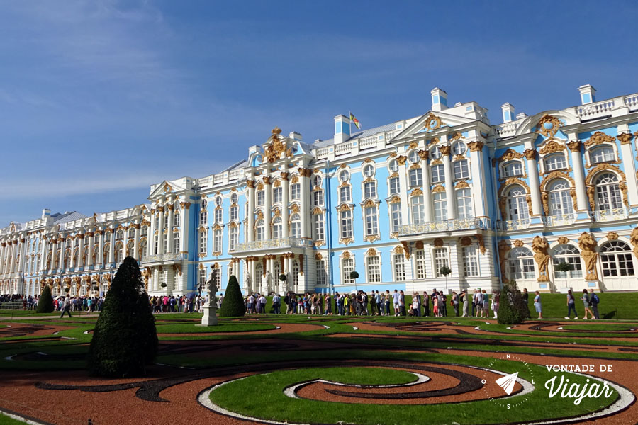 Tsarskoe Selo - Palacio de Catarina em Sao Petersburgo