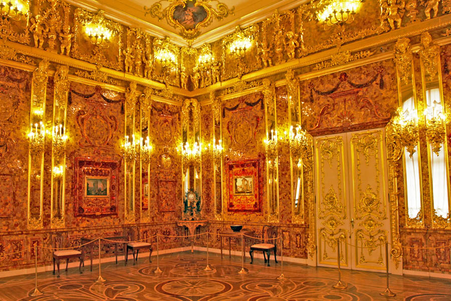 Tsarskoe Selo - Sala de Ambar