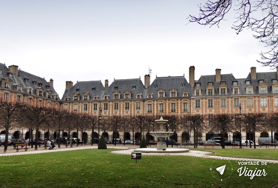 Pracas Reais de Paris - Place des Vosges