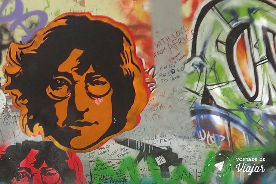 Viagens John Lennon - Lennon Wall em Praga