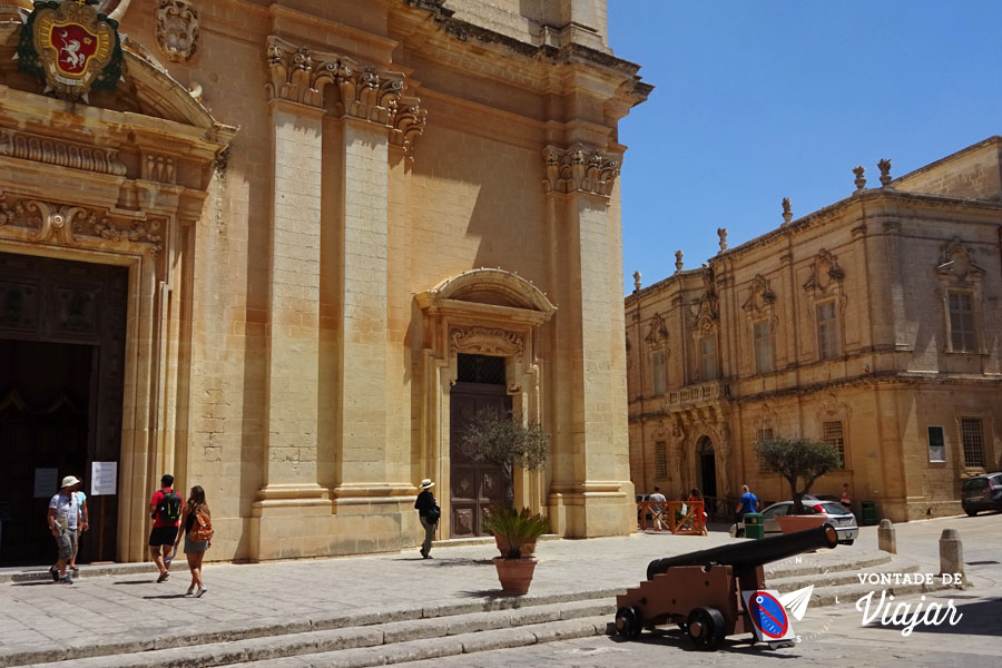 Mdina de Malta - Catedral de Sao Paulo Mdina