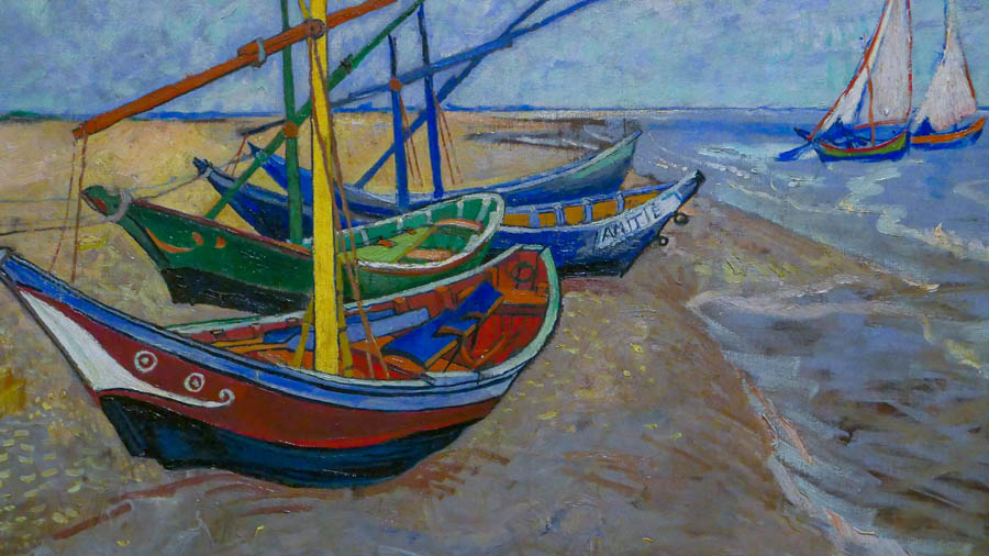 Van Gogh em Provence - Serie Saintes-Maries-de-la-Mer